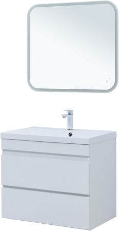 Тумба под раковину Aquanet Нота NEW 00335418 70х50 подвесная цвет белый