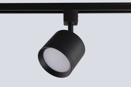 Трековый однофазный светильник Crystal Lux Basic (Басиц) CLT 0.31 020 BK
