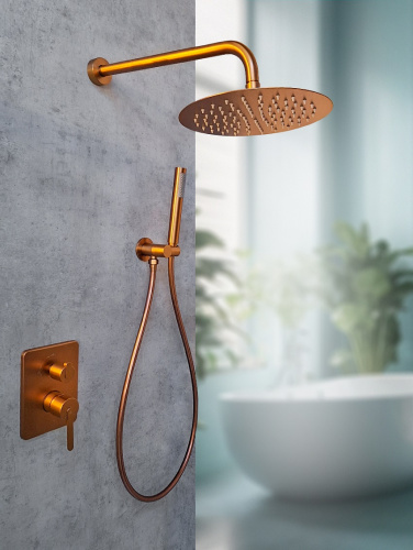 Душевая система AltroBagno Unione AltroBagnoUnione040109BC встраиваемая в стену - фото 2