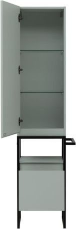 Шкаф-пенал Allen Brau Priority 1.31006.PWM 40х180 напольный цвет серый