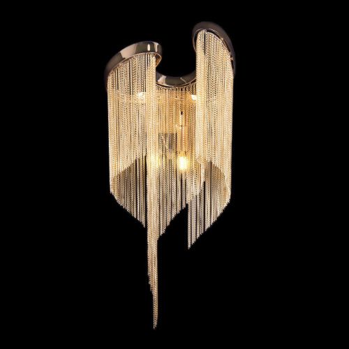 Светильник настенный Loft It Stream 10208W Gold - фото 2