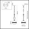 Светильник подвесной Odeon Light Pendant (Пендант) 5441/1C