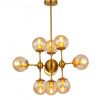 Люстра на штанге Lumina Deco Gala (Гала) LDP 7006-9 MD