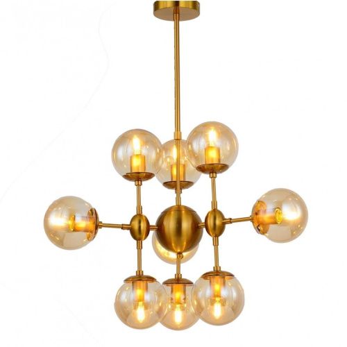 Люстра на штанге Lumina Deco Gala (Гала) LDP 7006-9 MD - фото 2