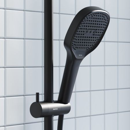 Душевая стойка Damixa Merkur 940000300 настенная цвет черный