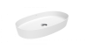 Раковина из сантехнического фарфора Creavit Loop LP170-00CB00E-0000 70х40 накладная цвет белый