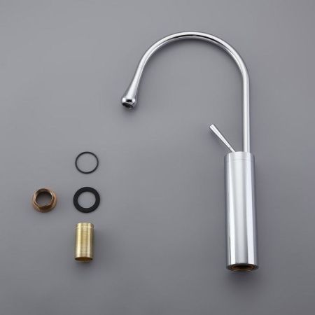 Смеситель для раковины Bronze de Luxe SCANDI 9015C на столешницу хром