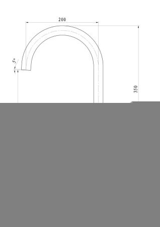 Смеситель для кухни Wonzon & Woghand Baroque WW-192101-CR на мойку хром