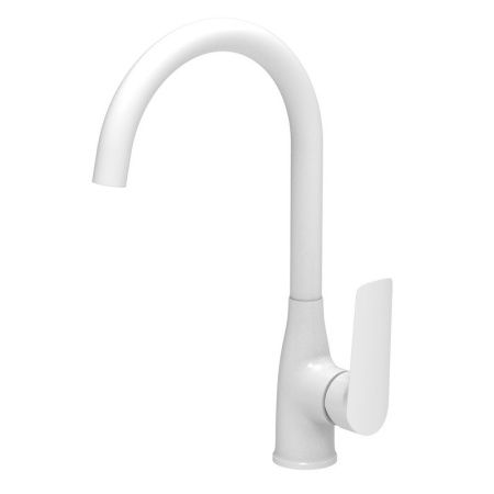 Смеситель для кухни Esko LG519W на мойку белый