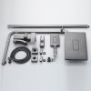 Душевая стойка Rose R1556T настенная цвет серый