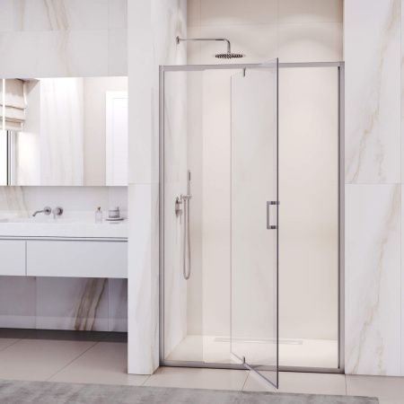 Душевая дверь RGW Passage 350800889-11 80х195 стекло прозрачное профиль хром