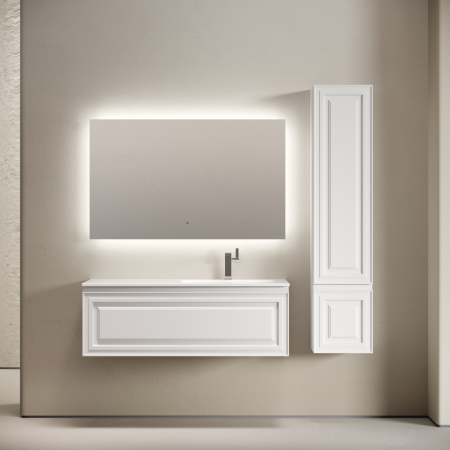 Тумба под раковину Sancos Very VR120RW 120х40 подвесная цвет белый