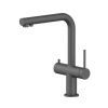 Смеситель для кухни Aquatek Европа AQ1385BGM на мойку вороненая сталь