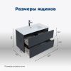 Тумба под раковину Aquanet Алвита New 00277511 60х50 подвесная цвет серый