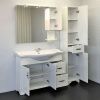 Зеркало-шкаф Comforty Севилья 00003132628CF 100х80 подвесной цвет белый