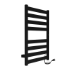 Полотенцесушитель Indigo Oktava Slim 5 LСLOKS5E80-40BRRt 43х80 электрический черный муар