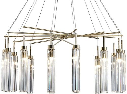 Люстра подвесная Newport 4520 4524+10/S gold - фото 2