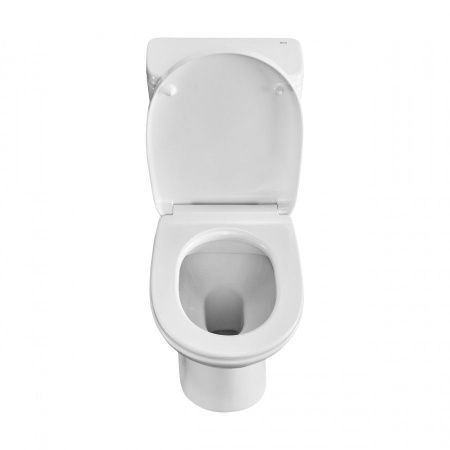 Чаша унитаза напольная Roca Debba 734299P00Y цвет белый без бачка без сиденья безободковая смыв торнадо