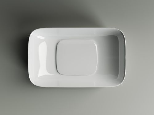 Раковина Ceramica Nova ELEMENT 60 см CN5021 накладная цвет белый - фото 3
