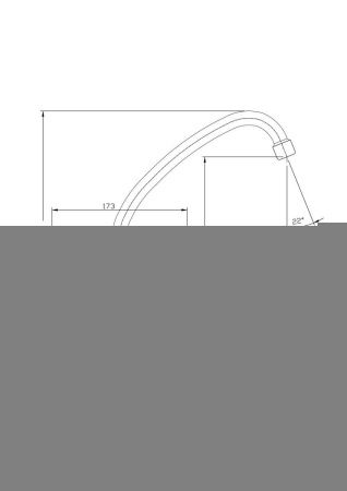 Смеситель для кухни Rush Bianki BI7650-22 на мойку хром