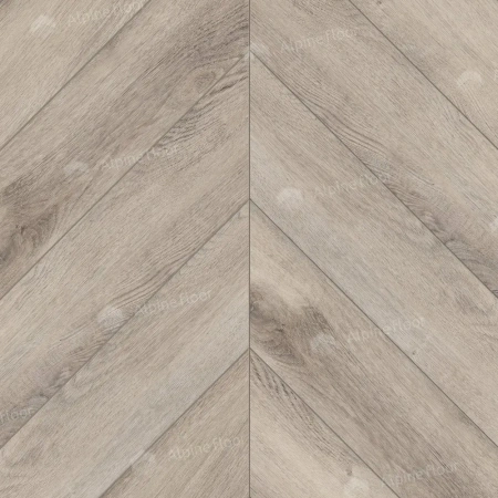 Кварцвиниловая плитка Alpine Floor Chervon Alpine LVT ECO 20-8 Дуб Исида Chevron толщина 0.25 см 43 класс 555х127