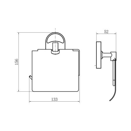 Бумагодержатель Fashun A1903