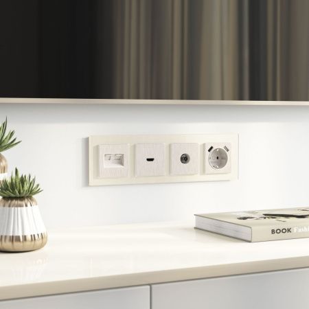 Накладка для розетки HDMI Werkel 4690389161131