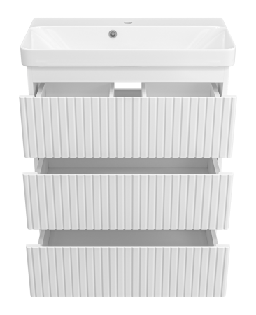 Тумба под раковину Brevita Victory VIC-07070-0103Я 70х40 напольная цвет белый