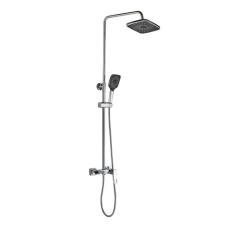 Душевая стойка Haiba HB24615 настенная цвет хром