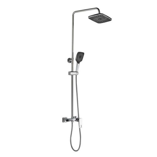 Душевая стойка Haiba HB24615 настенная цвет хром - фото 2