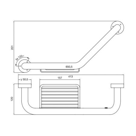 Поручень Emco Rondo2 4571 001 00