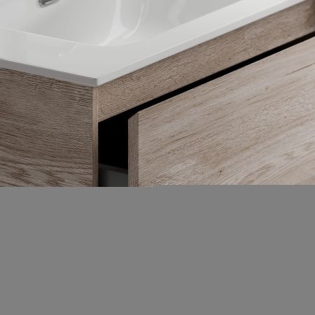 Тумба под раковину Sancos Libra Floor LB80FEG 80х50 напольная цвет коричневый