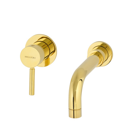 Смеситель Migliore FORTIS GOLD 27983 встраиваемый в стену золото