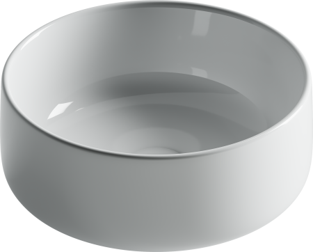 Раковина из сантехнического фарфора Ceramica Nova ELEMENT CN5047 36х36 накладная цвет белый без отверстий под смеситель