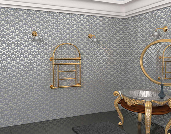 Полотенцесушитель Cordivari Retro3 Electric 3581330000021 68х98 электрический золото