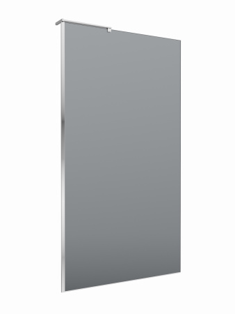 Душевая перегородка BelBagno UNO UNO-L-1-TB-100-GR-Cr 100х200 стекло тонированное профиль хром