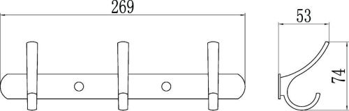 Крючок Savol S-004253 - фото 2