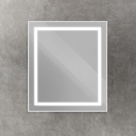 Зеркало с подсветкой BelBagno Kraft SPC-KRAFT-700-800-SENS-AL 70х80 подвесное