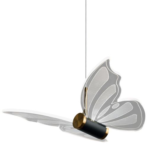 Светильник подвесной Natali Kovaltseva Butterflies (Буттерфлиес) LED LAMPS 81367 GOLD - фото 2