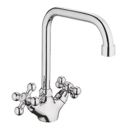 Смеситель для кухни Cron CN4019 на мойку хром