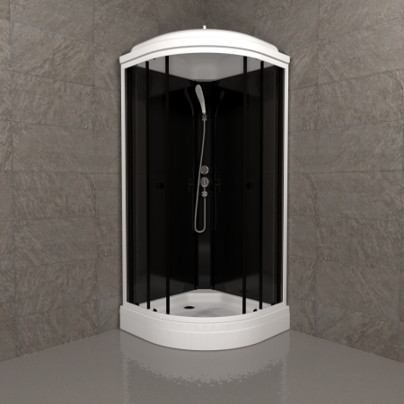 Душевая кабина Тритон Нова Щ0000062583 90х90 четверть круга с крышей ориентация универсальная