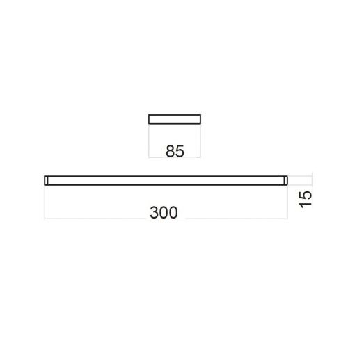 Полотенцедержатель Webert Pegaso PE500501015 - фото 3