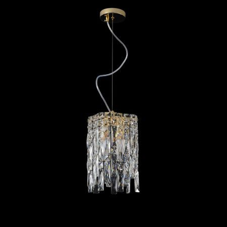 Светильник подвесной Crystal Lux Abril (Абрил) ABRIL SP2 GOLD