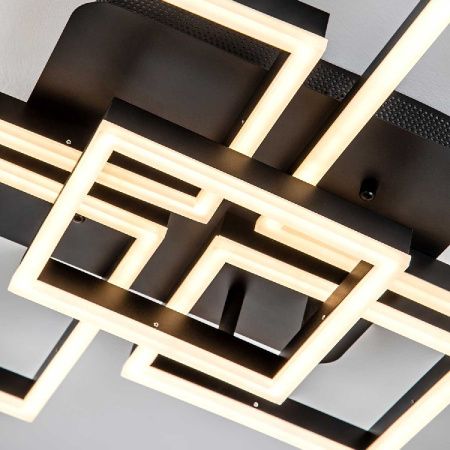Люстра потолочная LED4U L11040-5 BK