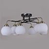 Люстра на штанге Illumico IL0252 IL0252-8CSQ-79 BK AB