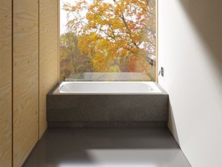 Ванна стальная Bette Form 2950-000 AD 180х80 встраиваемая прямоугольная без ножек