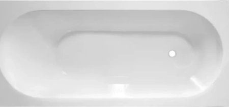 Ванна из литьевго мрамора Taliente Orta OR17075 170х75 пристенная прямоугольная без ножек и каркаса