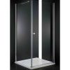 Душевой уголок Cezares ELENA ELENA-W-A-1-80-C-Cr 80х80 стекло прозрачное профиль хром без поддона