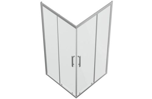 Душевой уголок Bravat Stream BS090.2204S 90х90 стекло прозрачное профиль хром без поддона - фото 5