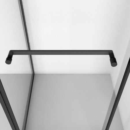 Душевой уголок Niagara Nova NG-6835-34BLACK 100х100 стекло прозрачное профиль черный без поддона